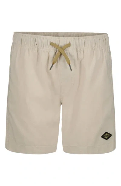 Billabong Kids' Larry Layback Drawstring Shorts In Gray