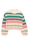 Billabong Kids' Light Stripe Sweater In Multi