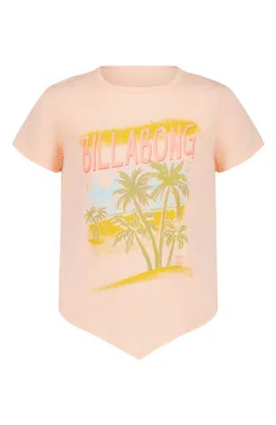 Billabong Kids' Lush Escape Graphic T-shirt In Gray
