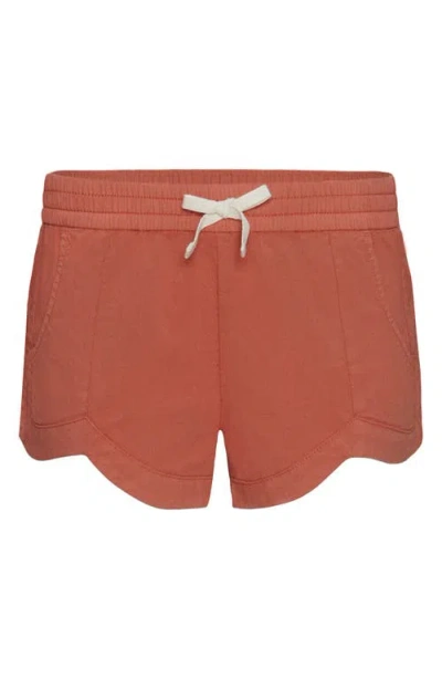 Billabong Kids' Mad For You Drawstring Shorts In Orange