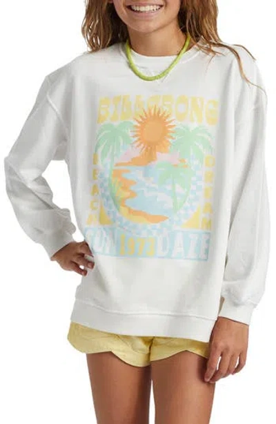 Billabong Kids' Making Waves Sweatshirt In Salt