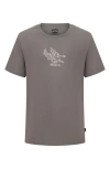 Billabong Kids' Monday Cotton Graphic T-shirt In Gray