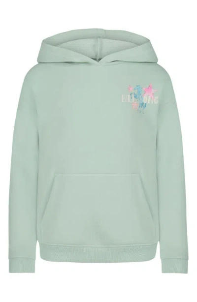 Billabong Kids' Ready To Roam Graphic Hoodie In Green