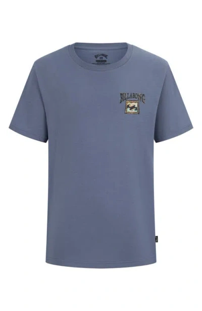 Billabong Kids' Retrograde Short Sleeve Graphic T-shirt In Blue