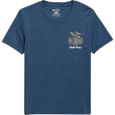Billabong Kids' Roadies Graphic T-shirt In Blue