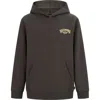 Billabong Kids' Rose Arch Graphic Hoodie In Black