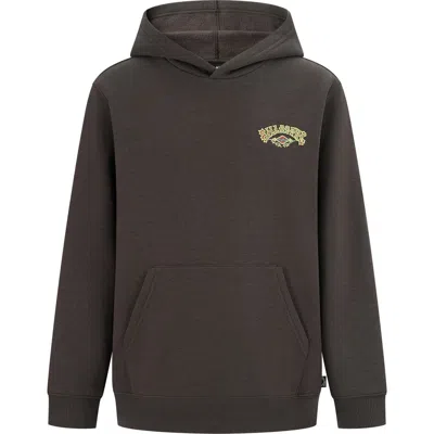 Billabong Kids' Rose Arch Graphic Hoodie In Black