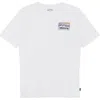 Billabong Kids' Runner Cotton Graphic T-shirt In White