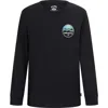 Billabong Kids' Runner Long Sleeve T-shirt In Black