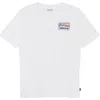 Billabong Kids' Runner Performance Graphic T-shirt In White