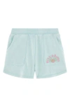 Billabong Kids' Shoreline French Terry Sweat Shorts In Mint