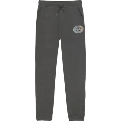 Billabong Kids' Stretch Wave Graphic Fleece Joggers In Gray