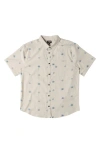 BILLABONG KIDS' SUNDAYS COTTON BLEND BUTTON-UP SHIRT