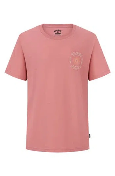 Billabong Kids' Sundial Graphic T-shirt In Pink