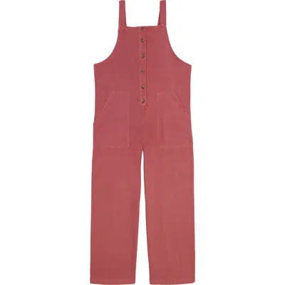 Billabong Kids' Sunshine Love Jumpsuit In Dusty Rose