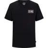 Billabong Kids' Walled Cotton Graphic T-shirt In Black