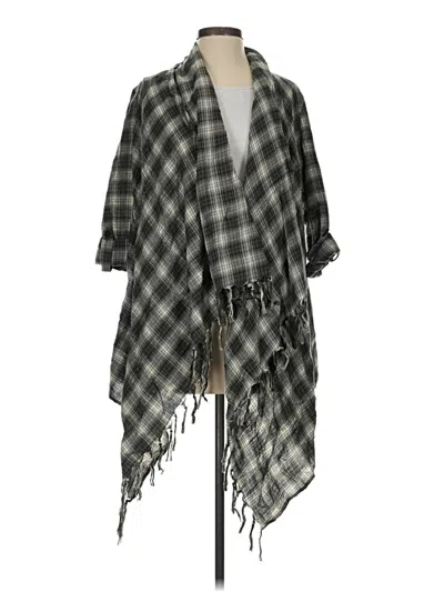 Pre-owned Billabong Kimono In Gray