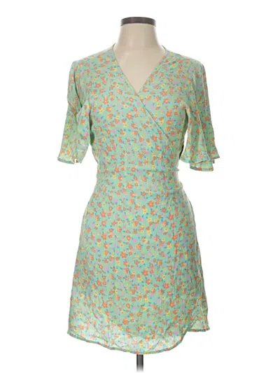 Pre-owned Billabong Kimono In Green