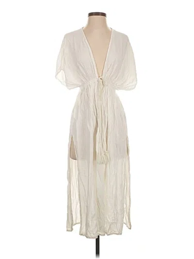 Pre-owned Billabong Kimono In White