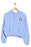 Billabong Lazy Daze Crop Hoodie In Coastal Blue