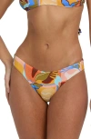 Billabong Lei Daze Lowrider Bikini Bottoms In Multi