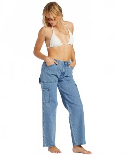 Billabong Leia Boyfriend Denim Jeans In Blue