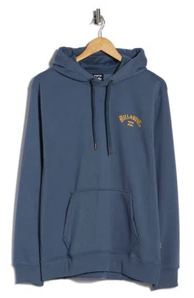 Billabong Adventure Division Compass Hoodie In Blue