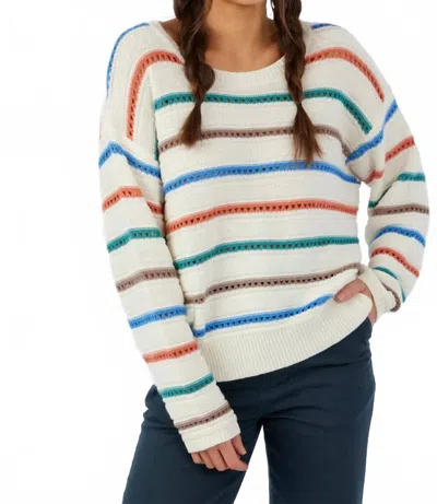 Billabong Lilah Sweater In Multi Color