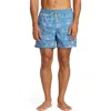 Billabong Lineup Layback Swim Trunks In Blue