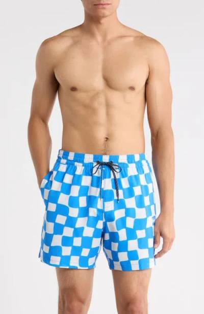 Billabong Lineup Layback Swim Trunks In Multi