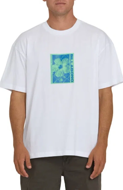 Billabong Link Og Logo Graphic T-shirt In White