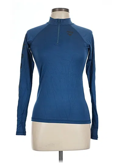 Pre-owned Billabong Long Sleeve T-shirt In Blue