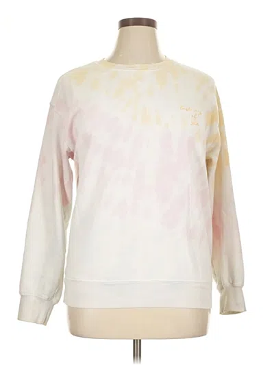 Pre-owned Billabong Long Sleeve T-shirt In White