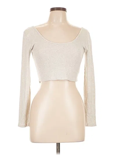 Pre-owned Billabong Long Sleeve T-shirt In White