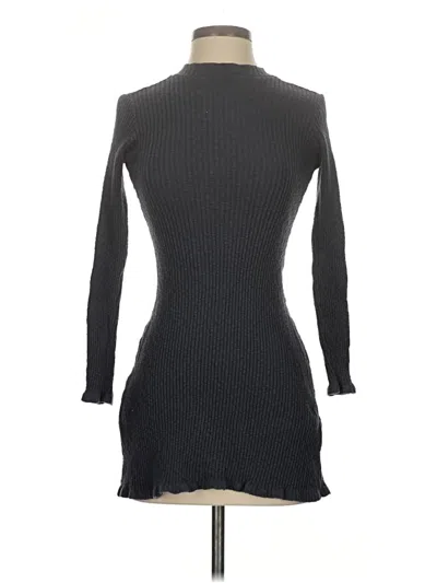 Pre-owned Billabong Long Sleeve Turtleneck In Black