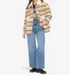 Billabong Lucky Day Coat In Multi In Multi