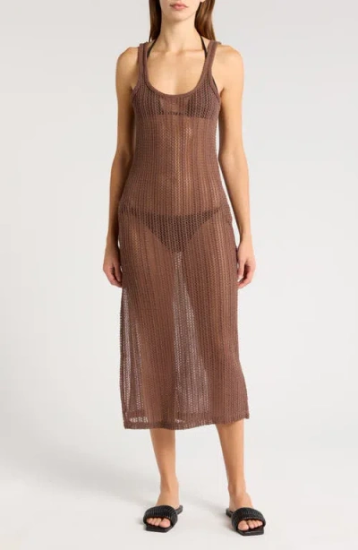 Billabong Lunar Days Cover-up Midi Dress In Kona