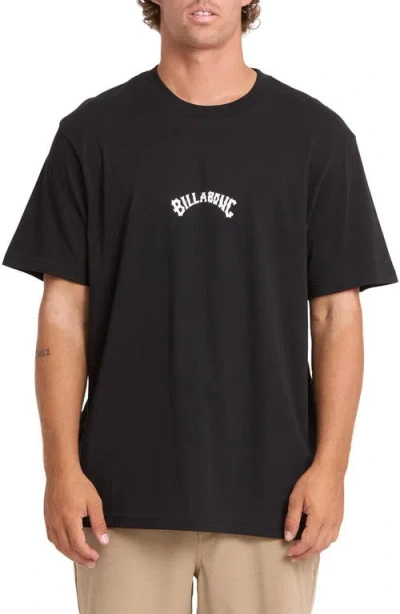 Billabong Mainstay Premium Graphic T-shirt In Black