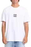 Billabong Mainstay Premium Graphic T-shirt In White
