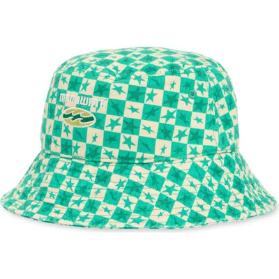Billabong Mami Wata Star Print Cotton Bucket Hat In Mulch