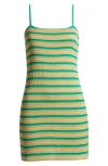 Billabong Mami Wata Stripe Minidress