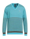 Billabong Man Sweater Azure Size M Cotton In Blue