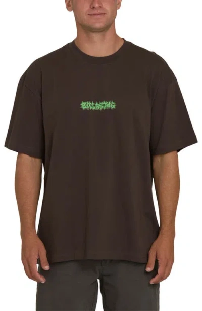 Billabong Marrow Og Graphic T-shirt In Brown