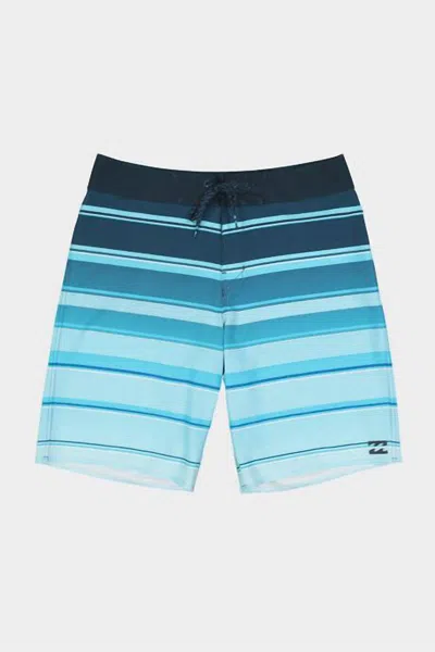 Billabong Men's All Day X Stripe Boardies In Navy In Blue