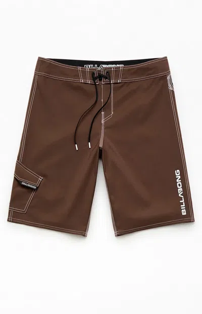 Billabong Men's Bio Og Pro 11.5" Boardshorts In Mocha In Brown