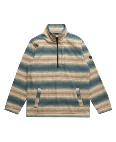 Billabong Men's Boundary Mock Neck Sweatshirt In Dune