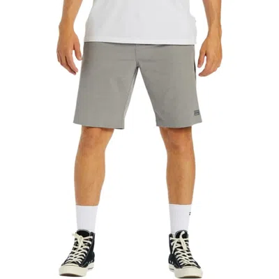 Billabong Men's Crossfire Hybrid Shorts Grey In Gray