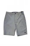 Billabong Men's Crossfire X Twill Hybrids Short In Light Khaki In Pink