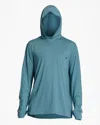 Billabong Men's Eclipse Hooded Long Sleeve Surf T-shirt In Light Marine In Multi