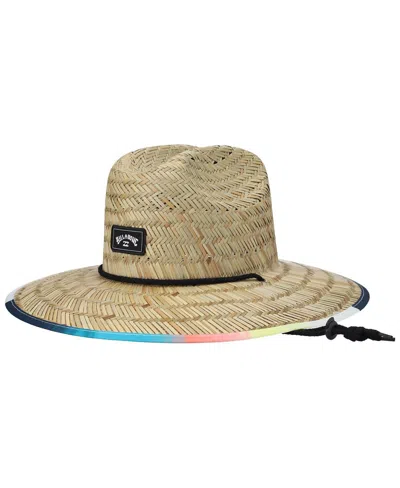 Billabong Men's  Natural Tides Print Dark Blue Straw Hat